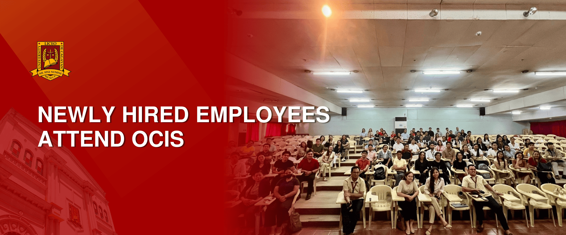 HRO ORIENTS NEWLY HIRED EMPLOYEES