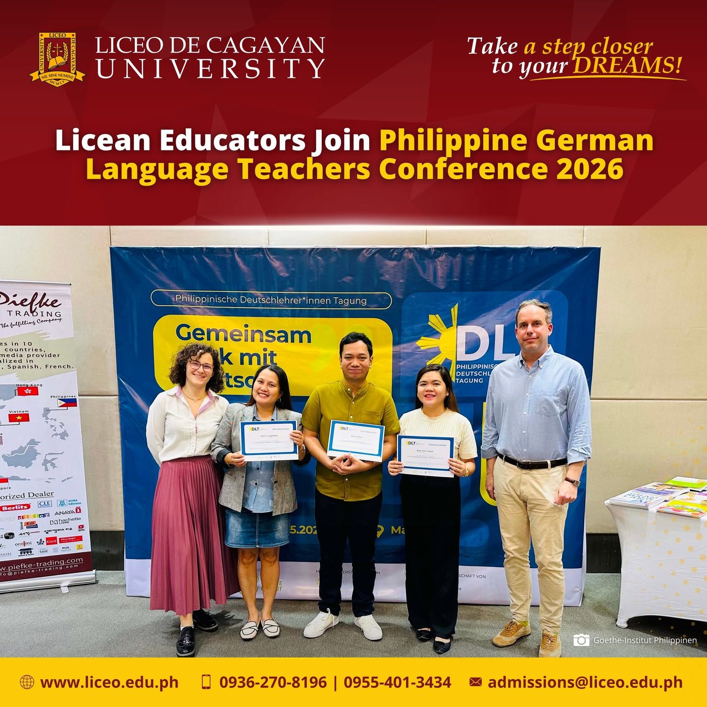 Licean Educators Join Philippine German Language Teachers Conference 2026