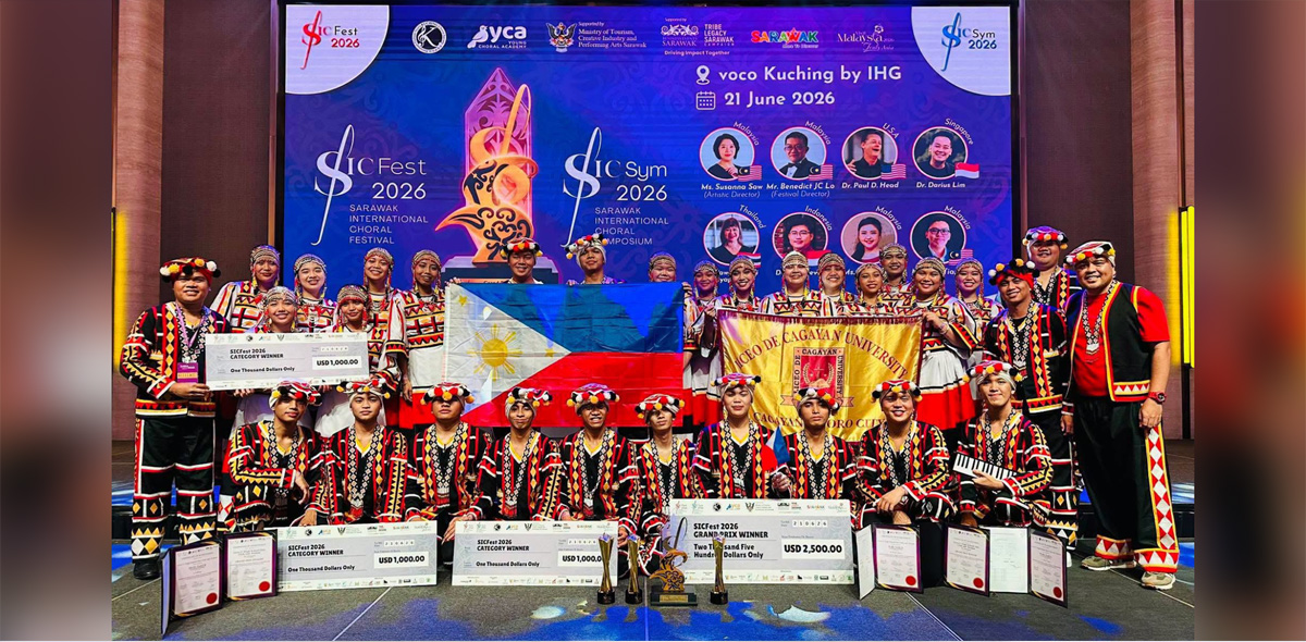 Liceo U High School Glee Club Wins Grand Prix Championship at Sarawak International Choir Festival