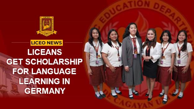LICEANS GET SCHOLARSHIP FOR LANGUAGE LEARNING IN GERMANY