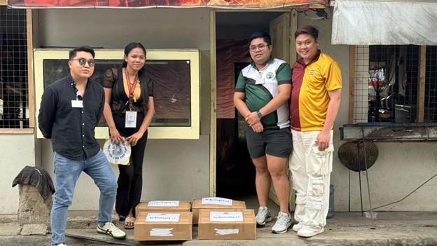 Liceo U NSTP and OESL Extend Relief Assistance to Fire-Affected Families in Barangay 17