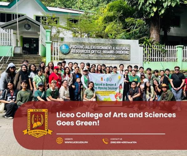 Liceo College of Arts and Sciences Goes Green!